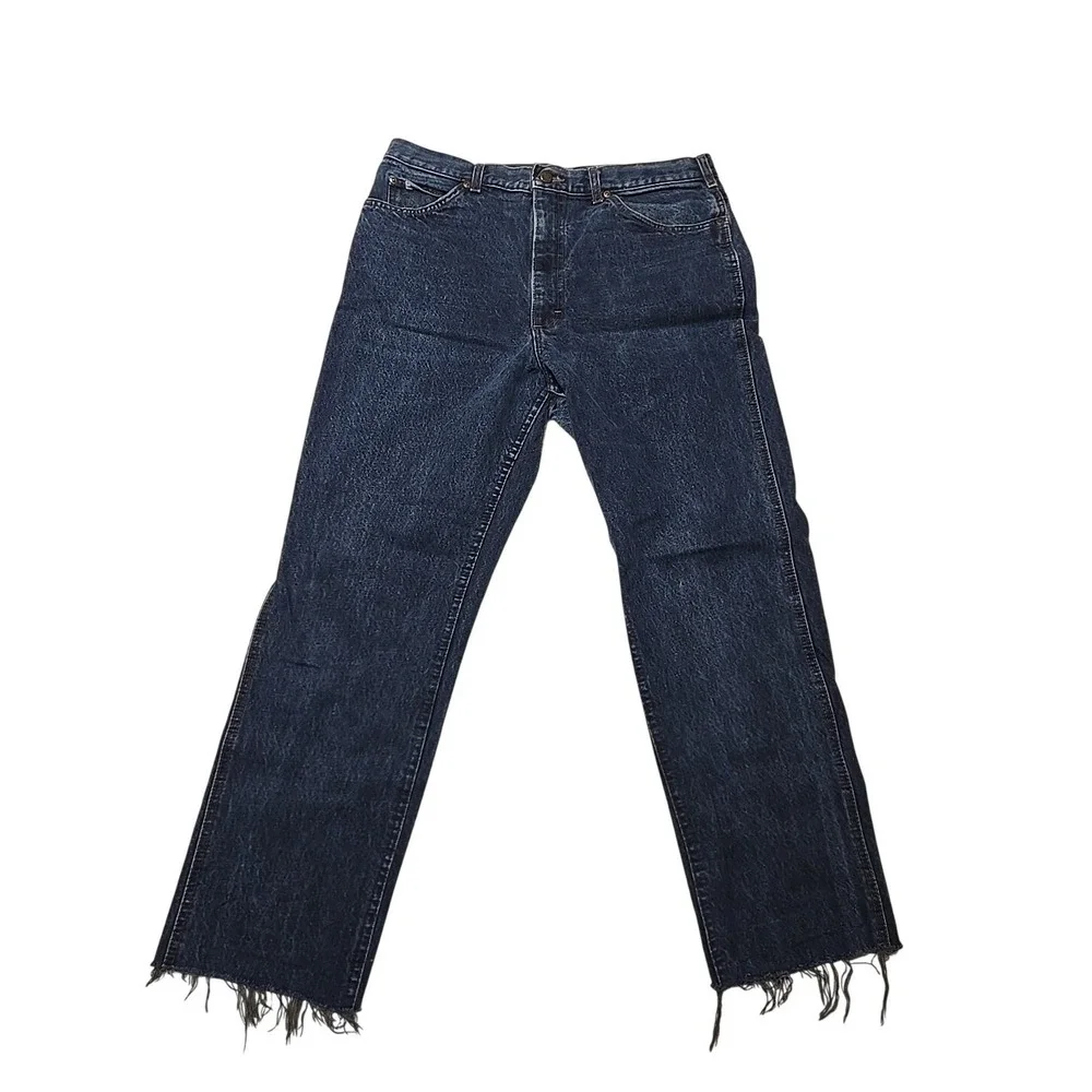 Vintage Lee Riders Denim Jeans‎ *33x28* Union Made USA 80s 90s Cutoffs